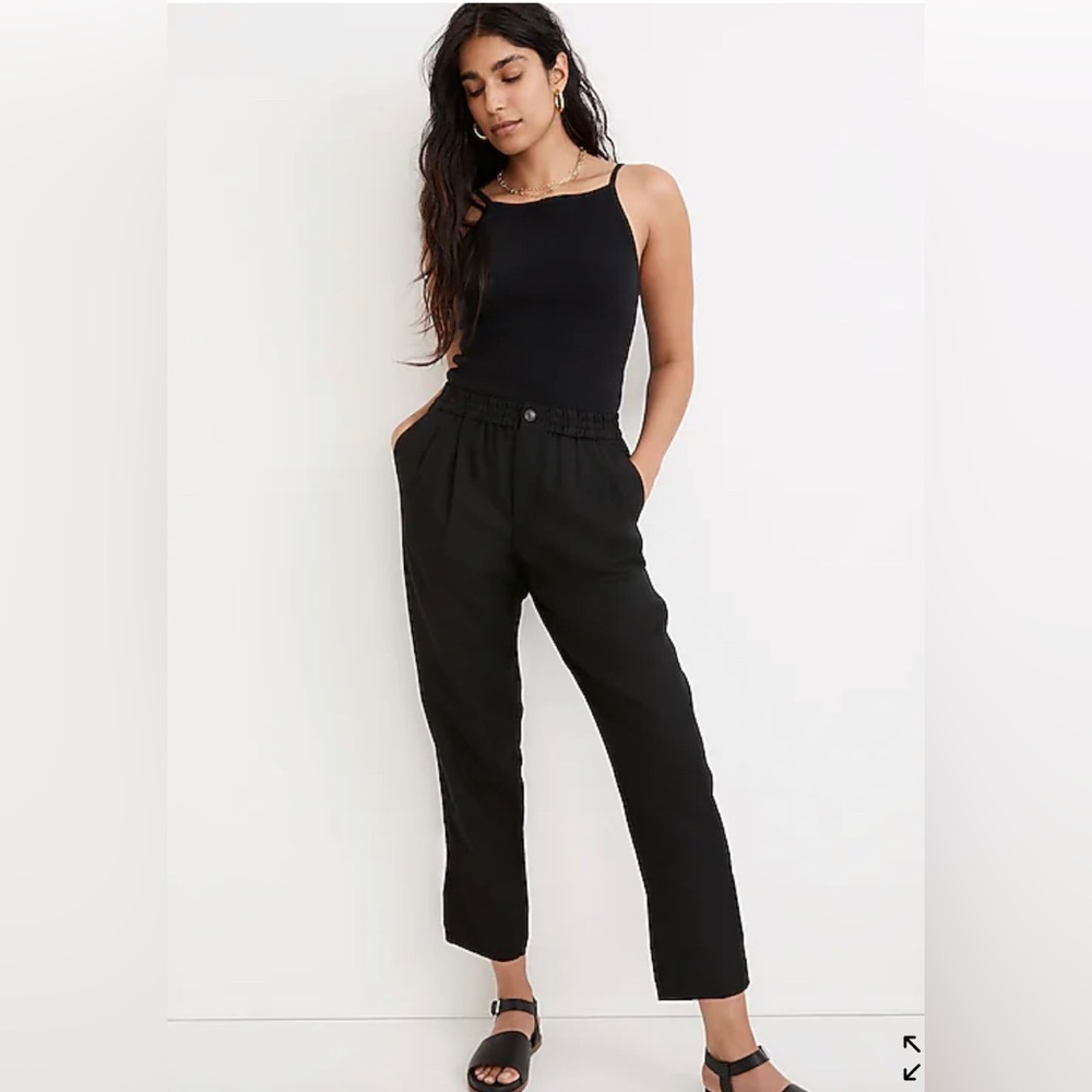 Madewell linen blend pants